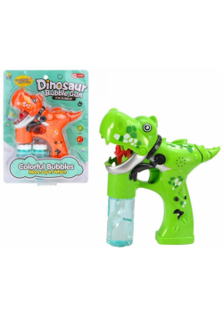 Pistolet na bańki dinozaur MIX