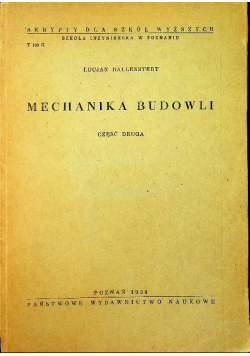 Mechanika budowli część 2