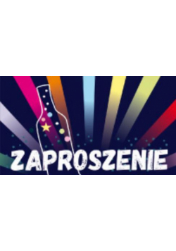 Zaproszenie 18-tka - Szampan (5szt) AVANTI