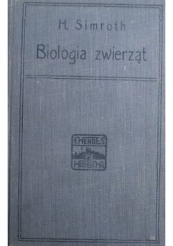 Biologia zwierząt 1905 r.