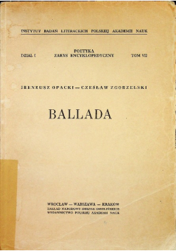 Ballada tom VII