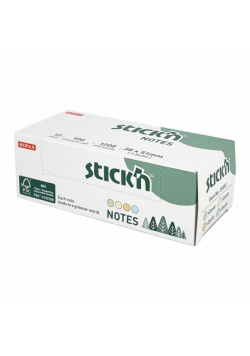 Notes samoprzylepny 38x51mm 4 kol. 100k. (12szt)
