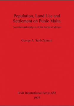 Population, Land Use and Settlement on Punic Malta