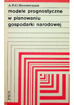 Modele prognostyczne w planowaniu gospodarki narodowej