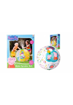 Piłka zraszacz 50cm Świnka Peppa