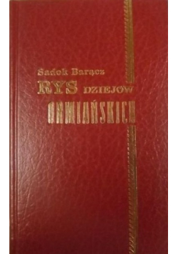 Rys dziejów Ormiańskich Reprint z 1869 r