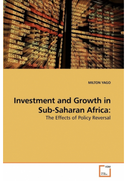 Investment and Growth in Sub-Saharan Africa