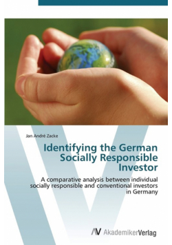 Identifying the German Socially Responsible Investor