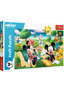 Puzzle 24 maxi Miki w gronie przyjaciół TREFL