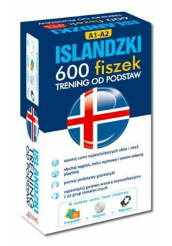 Islandzki. 600 fiszek. Trening od podstaw