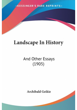 Landscape In History