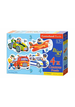 Puzzle x 4 Kontur - Exciting Jobs CASTOR