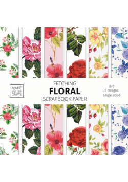 Fetching Floral Scrapbook Paper