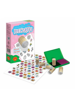 Pieczątki i naklejki dla dziewczynek mini ALEX