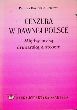 Cenzura w dawnej Polsce