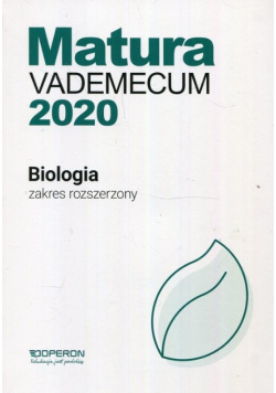 Matura 2020 Biologia Vademecum Zakres rozszerzony