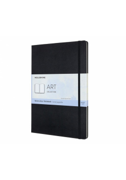Notes Art Watercolour A4 czarny MOLESKINE