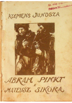 Abram Pinkt i Mateusz Sikora 1927 r.