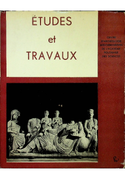 Etudes et Travaux Tom 7