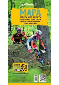 Mapa - Tras Rowerowch Strefy MTB Sudety 1:50 000