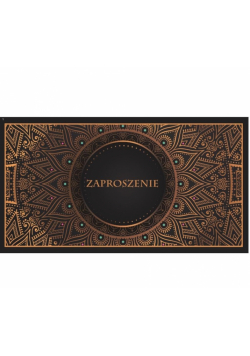 Zaproszenia Style nr 06 (opakowanie 10 szt)