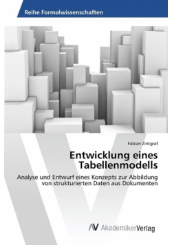 Entwicklung eines Tabellenmodells