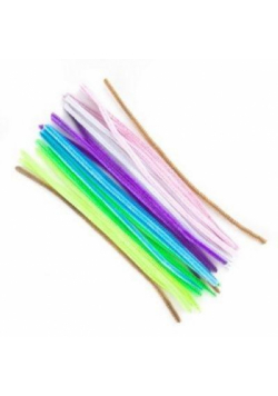 Druciki kreatywne pastelowe 30cm 25szt