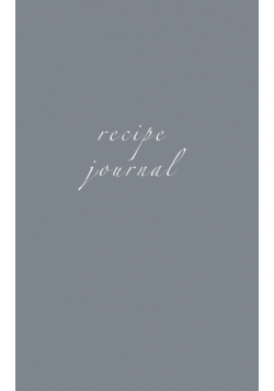 Recipe Journal Softcover