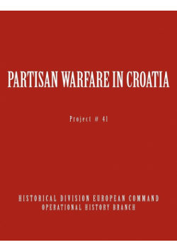 Partisan Warfare in Croatia
