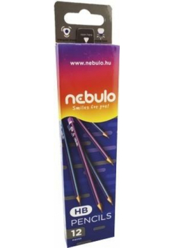 Ołówek HB (12szt) NEBULO