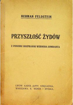 Przyszłość Żydów 1912 r.