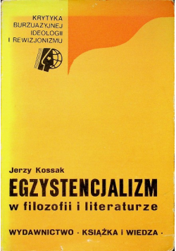 Egzystencjalizm w filozofii i literaturze