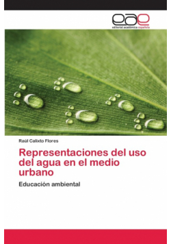 Representaciones del uso del agua en el medio urbano