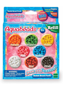 Aquabeads Koraliki podstawowe zestaw uzupełniający