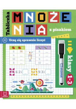 Tabliczka mnożenia z pisakiem