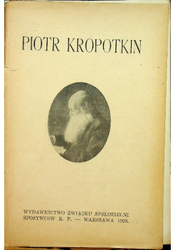Piotr Kropotkin 1928 r