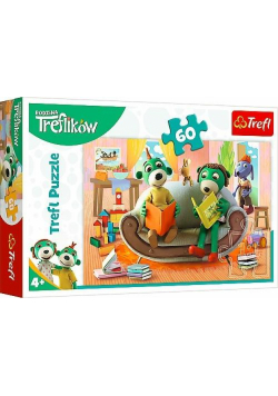 Puzzle 60 Wspólne czytanie bajek Trefliki TREFL
