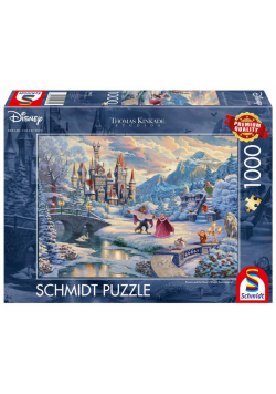 Puzzle PQ 1000 Thomas Kinkade Piękna i Bestia G3