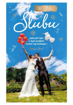 Kartka okolicznościowa Ślub SM03