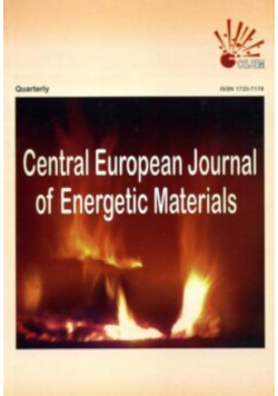 Central European Journal of Energetic Materials