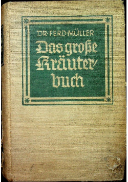 Das grosse illustrierte Krauterbuch 1937 r.