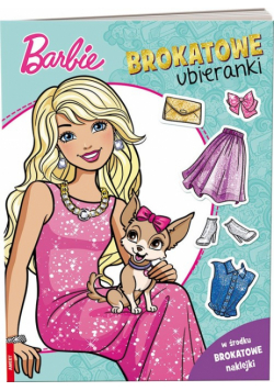 Barbie Brokatowe ubieranki