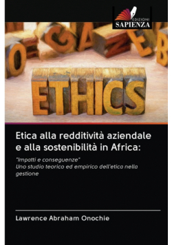 Etica alla redditività aziendale e alla sostenibilità in Africa