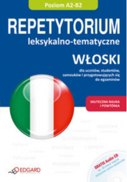 Repetytorium leksykalno  tematyczne Włoski z płytą CD