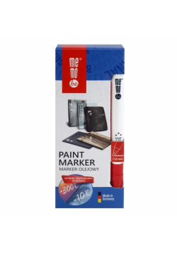 Marker olejny 1-1,5mm czerwony (10szt) MemoBe