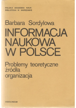 Informacja naukowa w Polsce