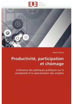 Productivité, participation et chômage
