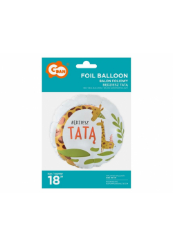 Balon foliowy Będziesz Tatą