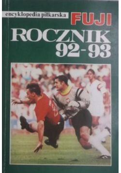 Encyklopedia piłkarska FUJI Rocznik 92 93