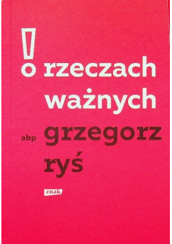 O rzeczach ważnych